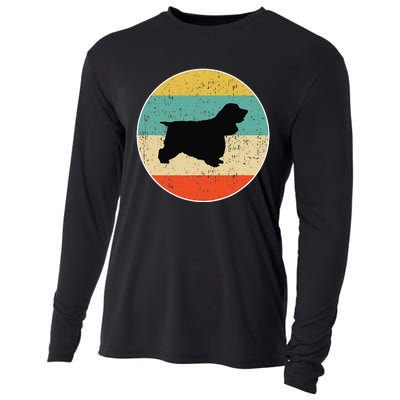 Cocker Spaniel Dog Cooling Performance Long Sleeve Crew