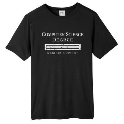 Computer Science Degree Graduation Tall Fusion ChromaSoft Performance T-Shirt