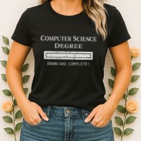 Computer Science Degree Graduation Women's T-Shirt
