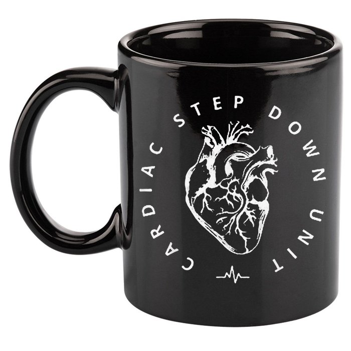 Cardiac Step Down Unit Nurse Cvicu Cticu Cicu Cardiology 11oz C Handle Ceramic Mug