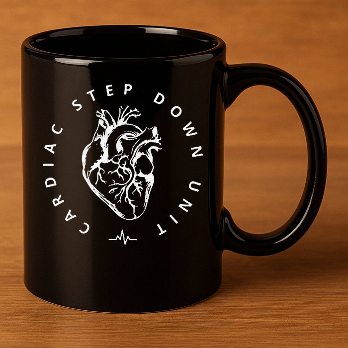 Cardiac Step Down Unit Nurse Cvicu Cticu Cicu Cardiology 11oz C Handle Ceramic Mug