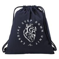 Cardiac Step Down Unit Nurse Cvicu Cticu Cicu Cardiology Drawstring Bag