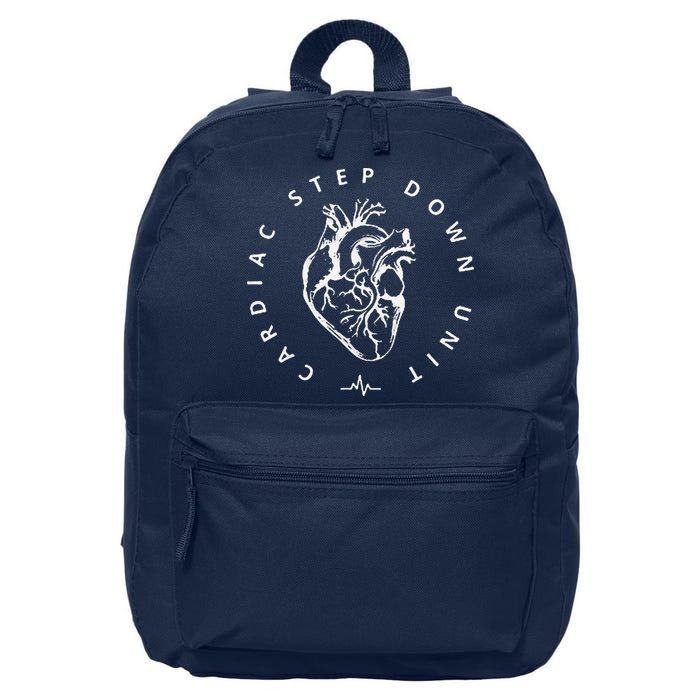 Cardiac Step Down Unit Nurse Cvicu Cticu Cicu Cardiology 16 in Basic Backpack