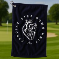 Cardiac Step Down Unit Nurse Cvicu Cticu Cicu Cardiology Golf Towel