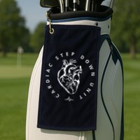 Cardiac Step Down Unit Nurse Cvicu Cticu Cicu Cardiology Golf Towel