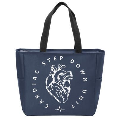 Cardiac Step Down Unit Nurse Cvicu Cticu Cicu Cardiology Zip Tote Bag