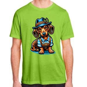 Cute Sausage Dog Ger Oktoberfest Dachshund Lovers Gift Adult ChromaSoft Performance T-Shirt