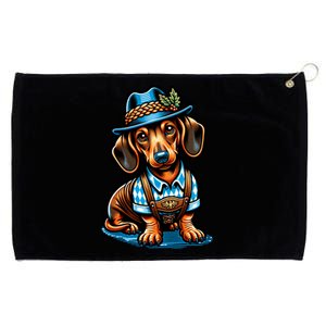 Cute Sausage Dog Ger Oktoberfest Dachshund Lovers Gift Grommeted Golf Towel