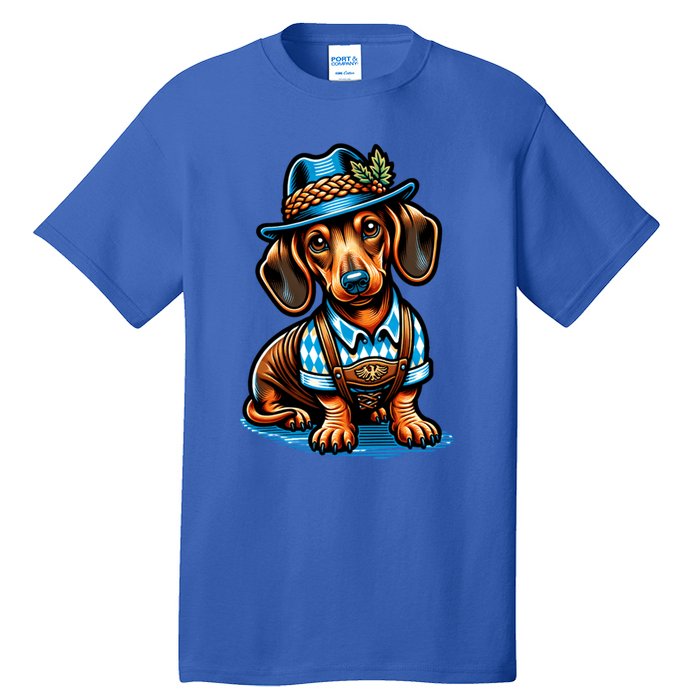 Cute Sausage Dog Ger Oktoberfest Dachshund Lovers Gift Tall T-Shirt