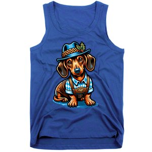 Cute Sausage Dog Ger Oktoberfest Dachshund Lovers Gift Tank Top