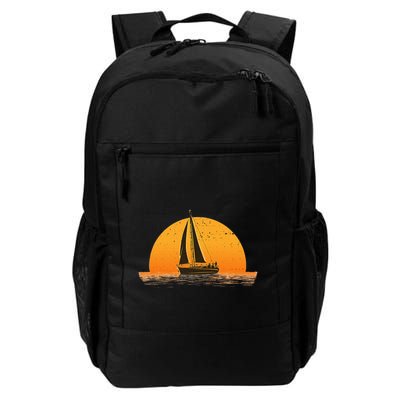 Cute Sailing Design Sailboat Sail Sailing Ship Daily Commute Backpack