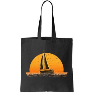 Cute Sailing Design Sailboat Sail Sailing Ship Tote Bag