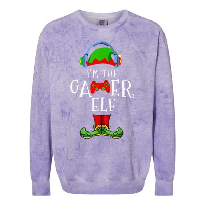 Christmas Santa Deadlift Xmas Weightlift Gym Colorblast Crewneck Sweatshirt