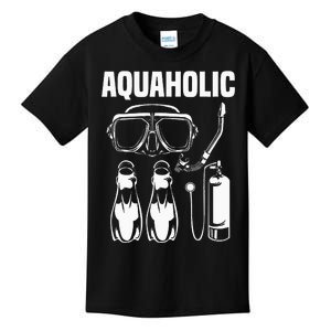 Cool Scuba Diving Themed Design Scuba Dive Kids T-Shirt