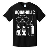 Cool Scuba Diving Themed Design Scuba Dive Kids T-Shirt