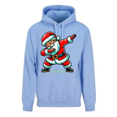 Christmas Santa Dabbing Santa Xmas Funny Unisex Surf Hoodie