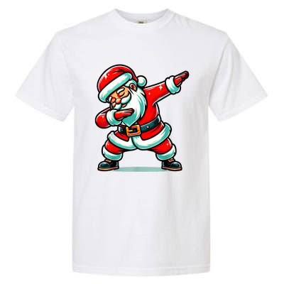 Christmas Santa Dabbing Santa Xmas Funny Garment-Dyed Heavyweight T-Shirt