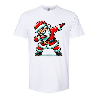 Christmas Santa Dabbing Santa Xmas Funny Softstyle CVC T-Shirt