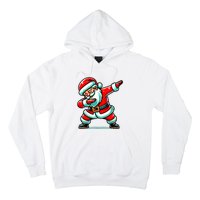 Christmas Santa Dabbing Santa Xmas Funny Hoodie