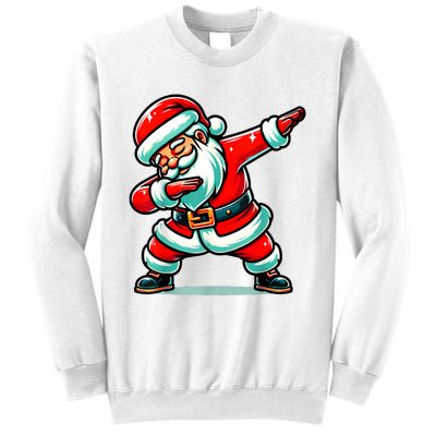 Christmas Santa Dabbing Santa Xmas Funny Sweatshirt