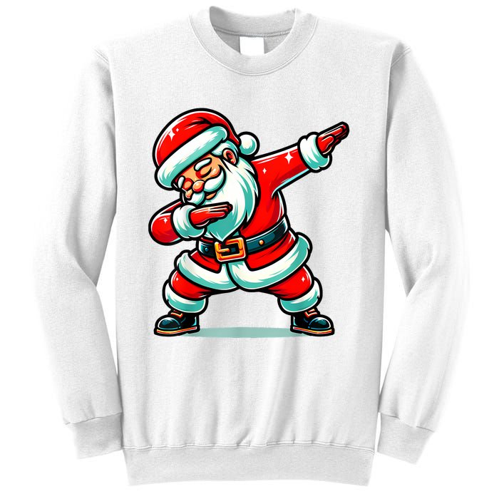 Christmas Santa Dabbing Santa Xmas Funny Sweatshirt