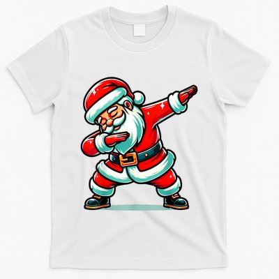 Christmas Santa Dabbing Santa Xmas Funny T-Shirt