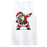 Christmas Santa Dabbing Santa Xmas Funny PosiCharge Competitor Tank