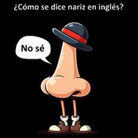 Come Se Dice Nariz In Ingles ...No Se! Drawstring Bag