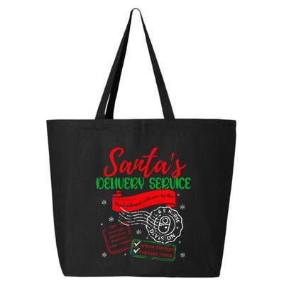 Christmas Santa's Delivery Service L&D Labor Delivery Nurse 25L Jumbo Tote