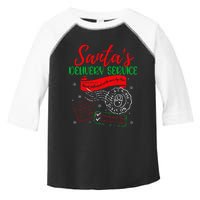 Christmas Santa's Delivery Service L&D Labor Delivery Nurse Toddler Fine Jersey T-Shirt