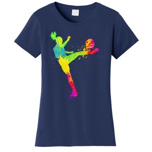 Cool Soccer Design Soccer Player Sport Lover Women's T-Shirt