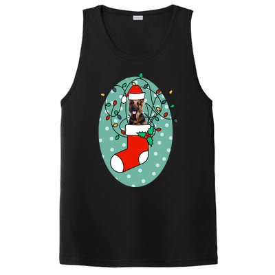 Christmas Stocking Dog Ger Shepherd Meaningful Gift PosiCharge Competitor Tank