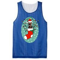 Christmas Stocking Dog Ger Shepherd Meaningful Gift Mesh Reversible Basketball Jersey Tank