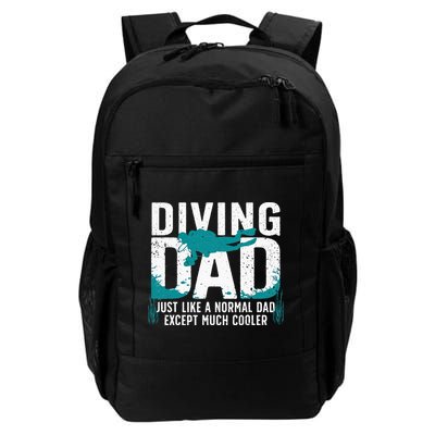 Cool Scuba Diving For Dad Men Ocean Scuba Diver Instructor Daily Commute Backpack