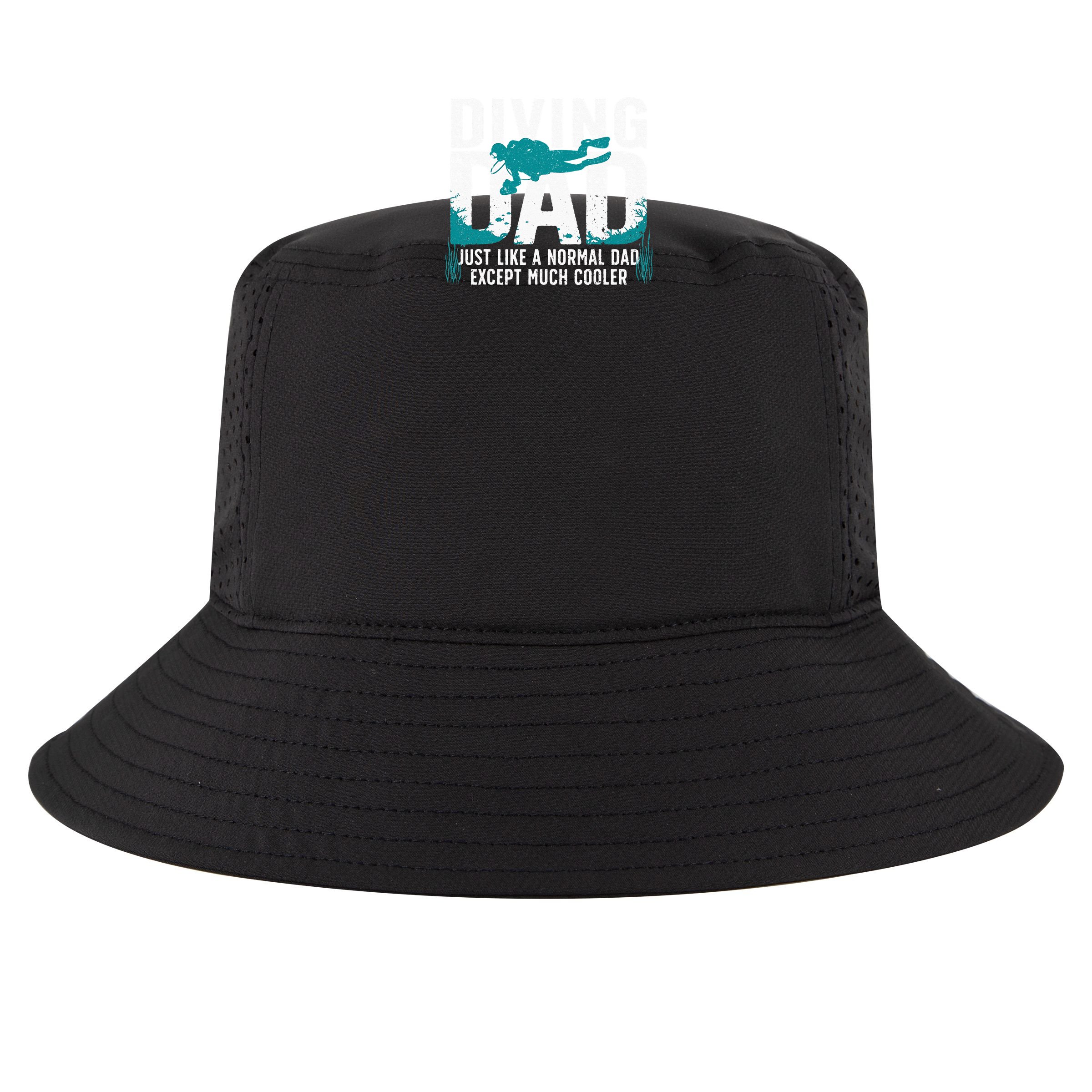 Cool Scuba Diving For Dad Men Ocean Scuba Diver Instructor Bucket Hat