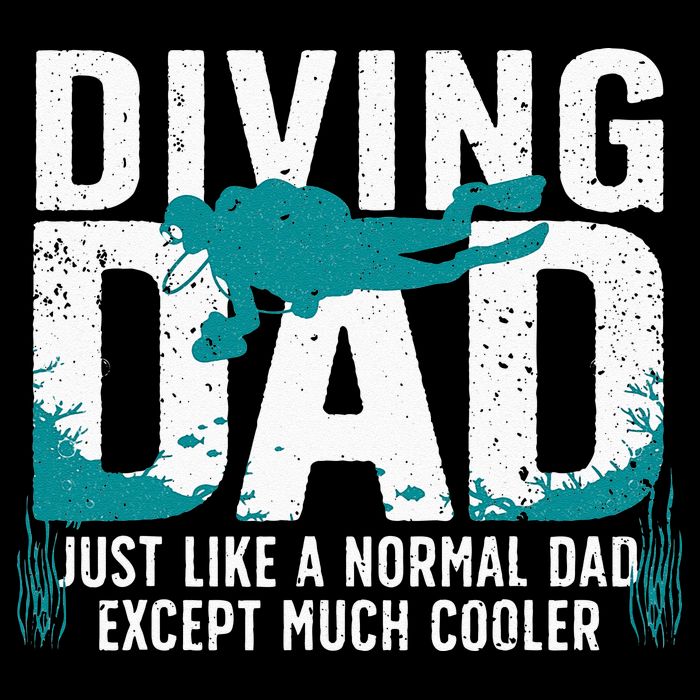Cool Scuba Diving For Dad Men Ocean Scuba Diver Instructor Bucket Hat