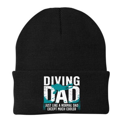 Cool Scuba Diving For Dad Men Ocean Scuba Diver Instructor Beanie