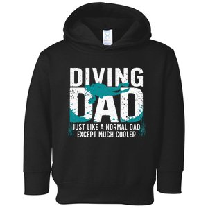 Cool Scuba Diving For Dad Men Ocean Scuba Diver Instructor Toddler Hoodie