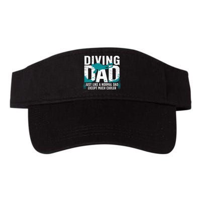 Cool Scuba Diving For Dad Men Ocean Scuba Diver Instructor Visor