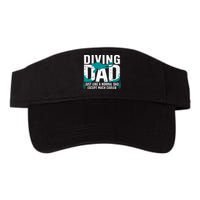 Cool Scuba Diving For Dad Men Ocean Scuba Diver Instructor Visor