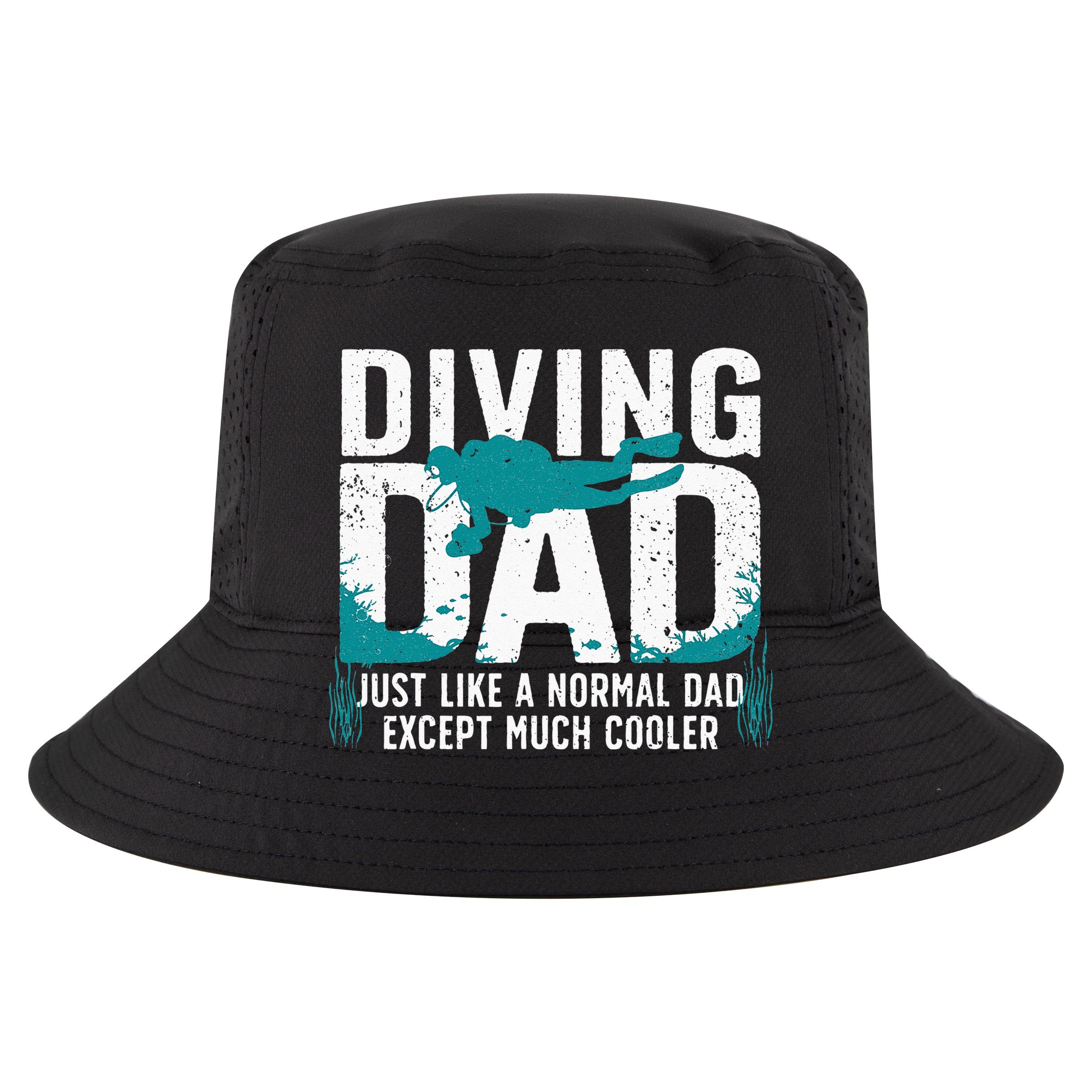 Cool Scuba Diving For Dad Men Ocean Scuba Diver Instructor Wool Snapback Cap