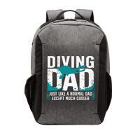 Cool Scuba Diving For Dad Men Ocean Scuba Diver Instructor Vector Backpack