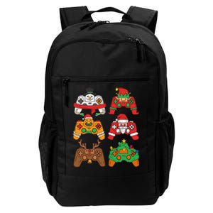 Christmas Santa deer gaming controllers Daily Commute Backpack