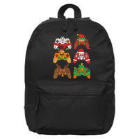 Christmas Santa deer gaming controllers 16 in Basic Backpack