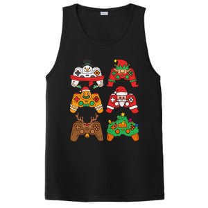 Christmas Santa deer gaming controllers PosiCharge Competitor Tank