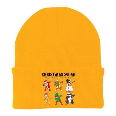 Christmas Squad Dabbing Characters Knit Cap Winter Beanie