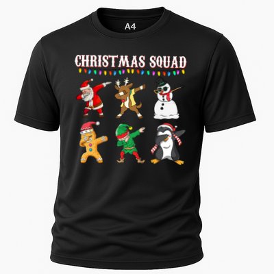 Christmas Squad Dabbing Characters Performance Shirt