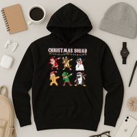 Christmas Squad Dabbing Characters Hoodie