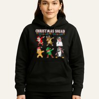 Christmas Squad Dabbing Characters Hoodie