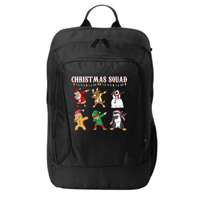 Christmas Squad Dabbing Characters City Backpack